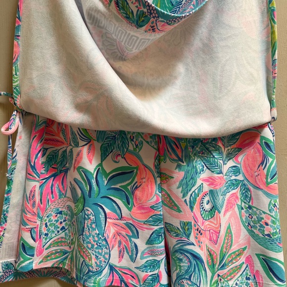 Lilly Pulitzer Skort Romper (Sz 2) - Picture 4 of 8
